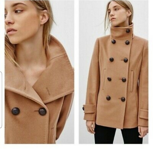ARITZIA BABATON Camel Howell Wool Coat - Picture 3 of 14